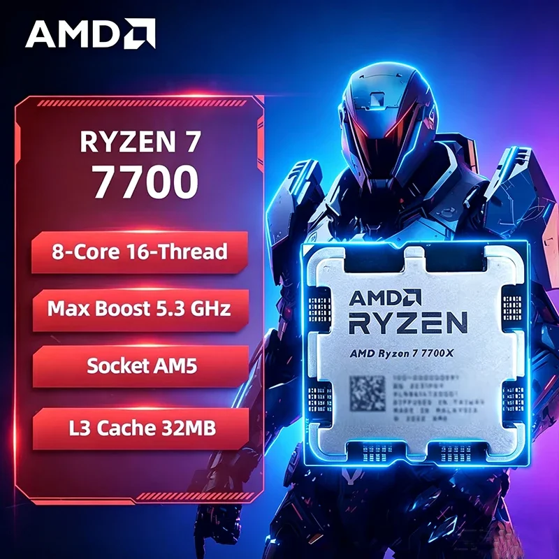 Amd Cpu Ryzen 7 - AMD Ryzen 7 7700 R7 7700