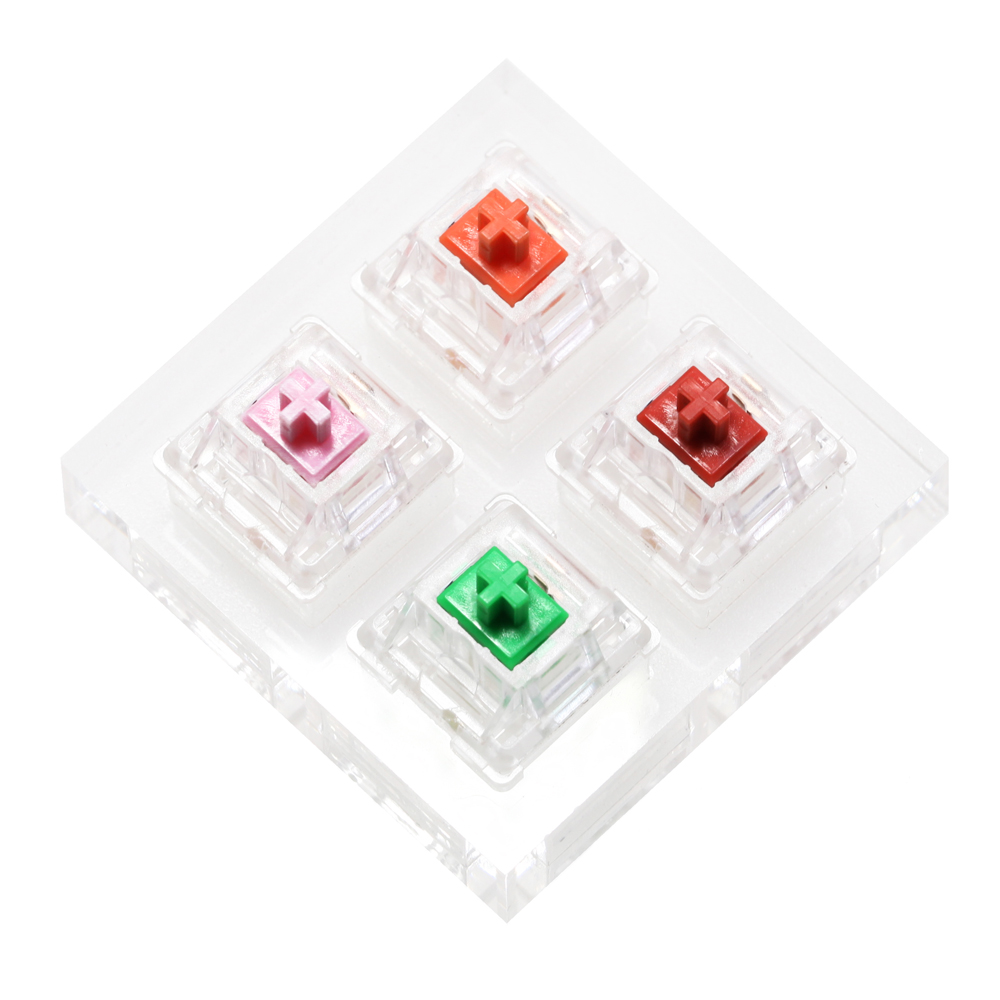 Gaming Keyboard Tester - Switch Tester Aluminium atau Akrilik 2X2