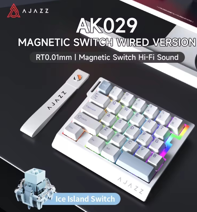 Gaming Keyboard No Rgb - AK029 Keyboard Gaming Satu Tangan Berkabel