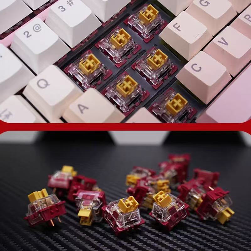 Gaming Keyboard No Rgb - Outemu Panda Switch 45g Advance Tacile