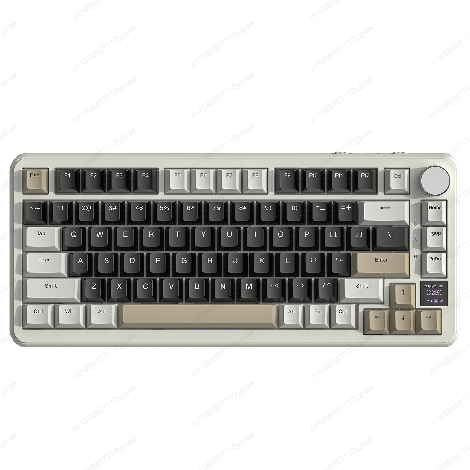 Gaming Keyboard No Rgb - 2024 Baru AL66 Keyboard Mekanis Paduan