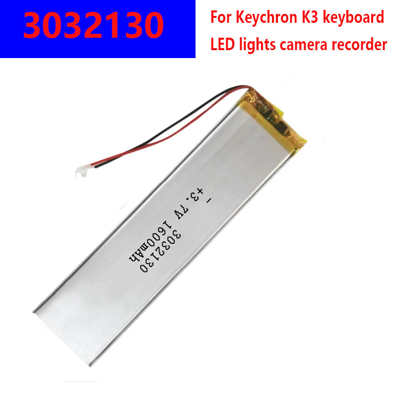 Gaming Keyboard Tester - ISUNOO 3032130 3.7V 1800mAh Baterai Li-Polymer