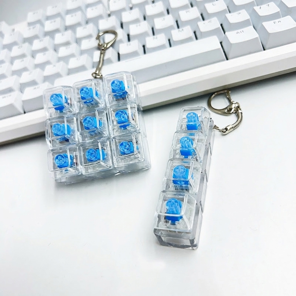 Gaming Keyboard Tester - Penguji Switch Keyboard Mekanis Portabel Gantungan