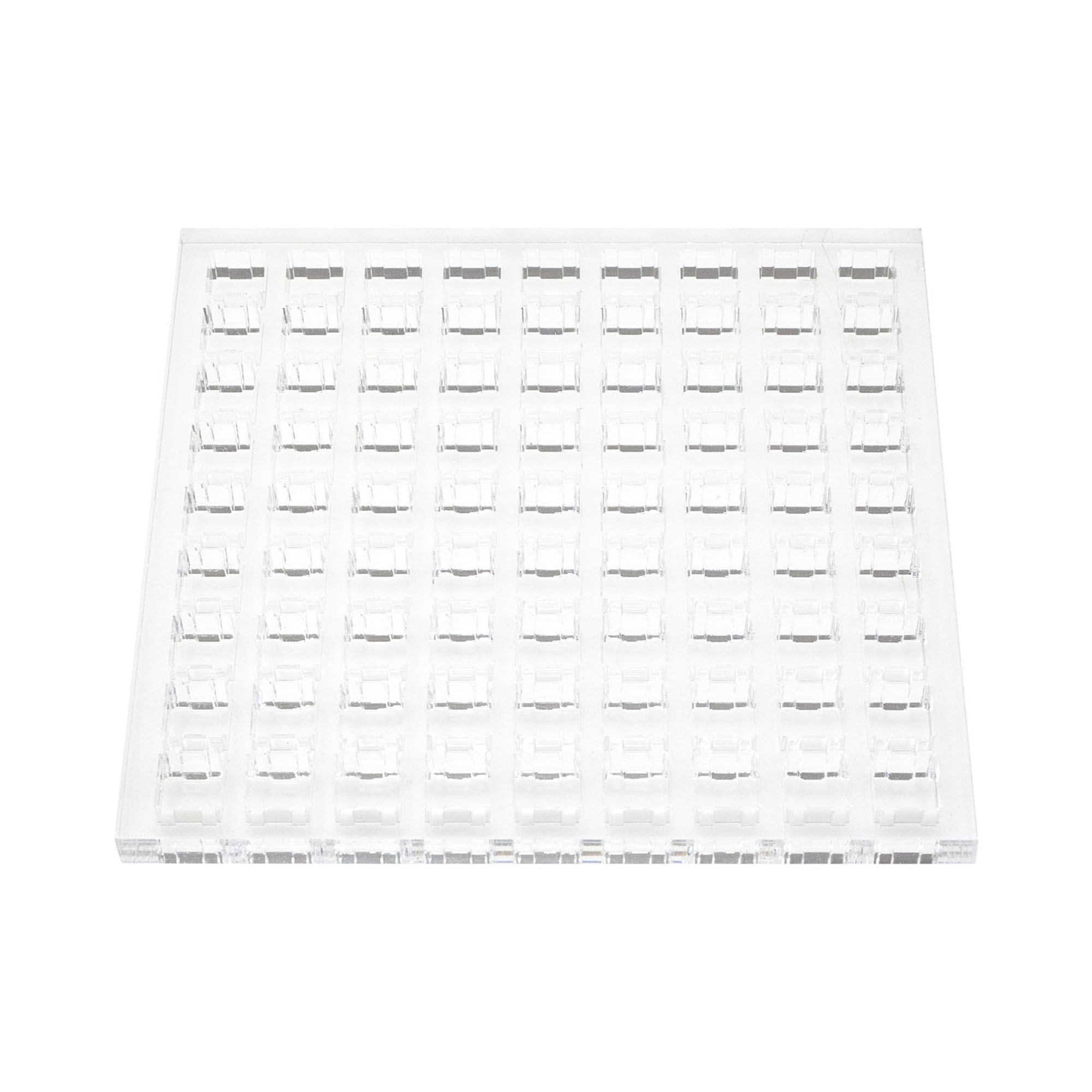 Gaming Keyboard Tester - Penguji Sakelar Akrilik 9X9 Perumahan Bening