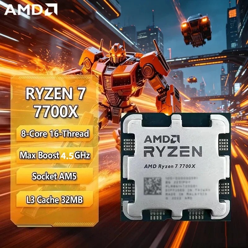 CPU AMD Ryzen 7 7700X, R7 7700 - Amd Cpu Ryzen 7 ulasan dan harga