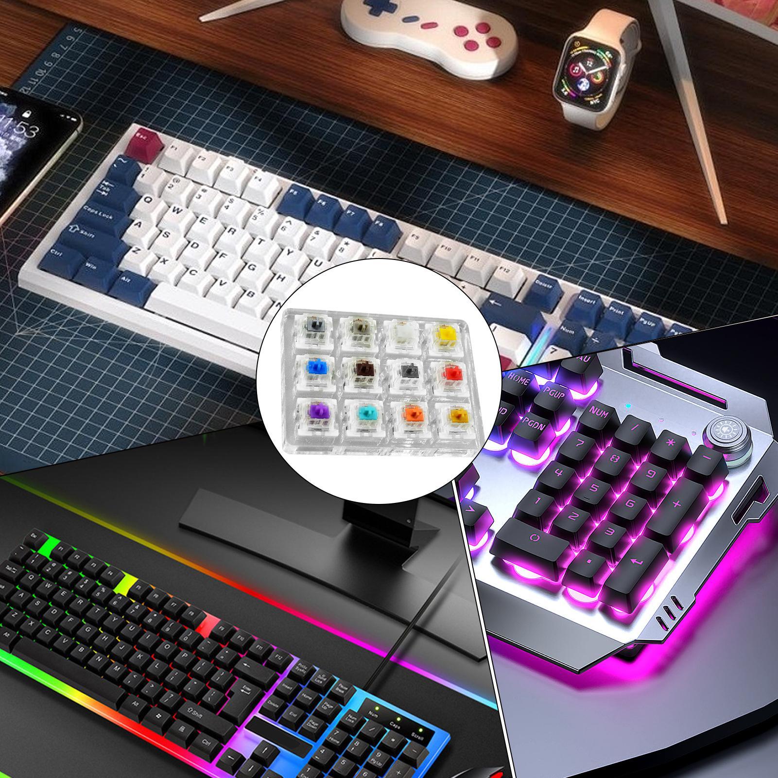 Tester sakelar sumbu 9/12 peng - Gaming Keyboard Test ulasan dan harga