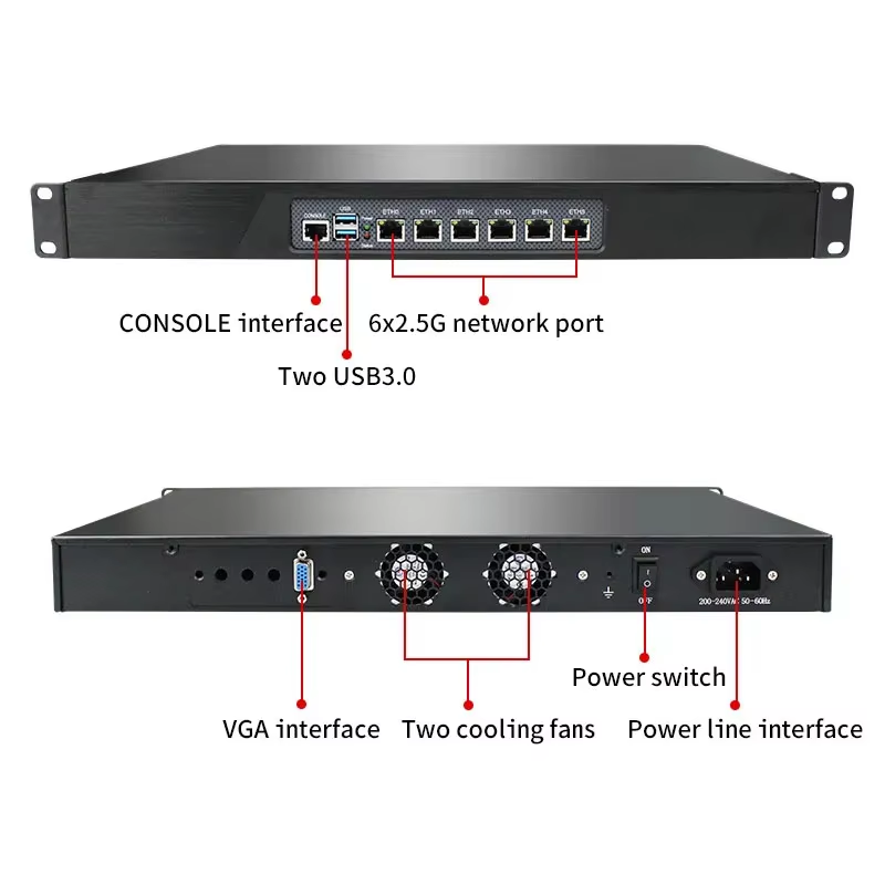 Perangkat Firewall 1U Intel i3 - Intel Cpu Core I7 ulasan dan harga