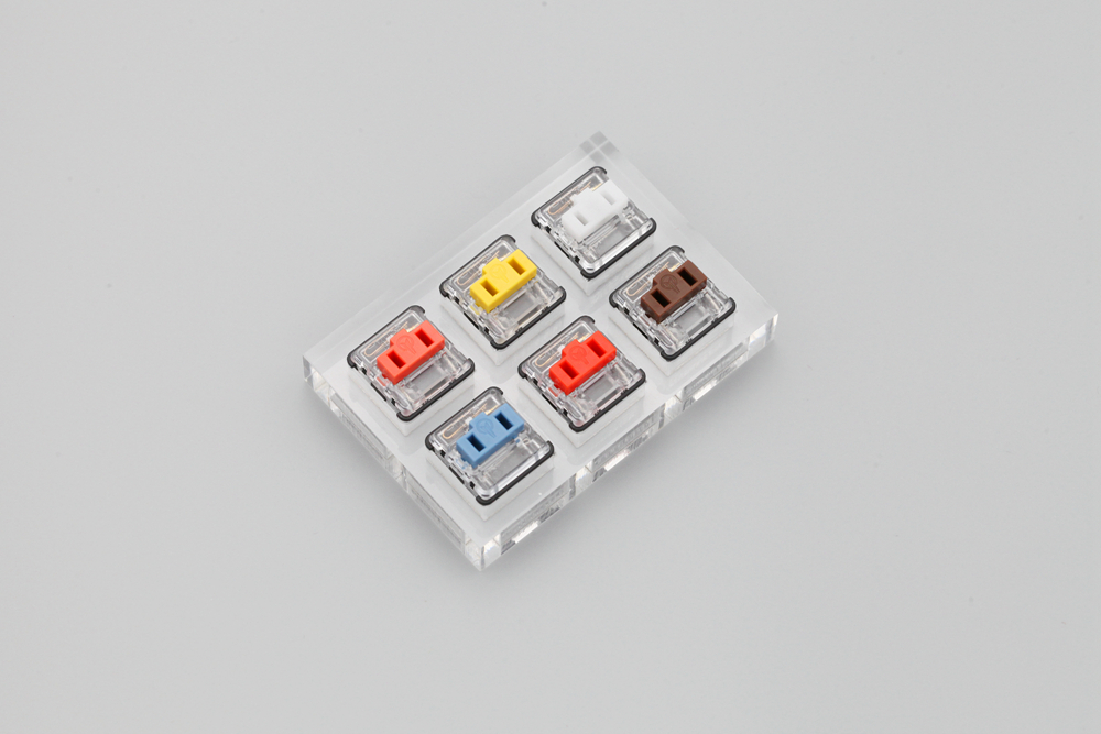 Akrilik Switch Tester 2X3 Kail - Gaming Keyboard Tester ulasan dan harga
