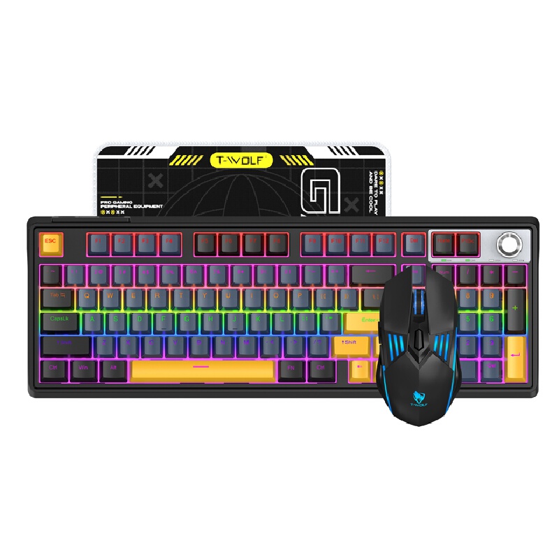 Kombo Keyboard dan Mouse Mekan - Gaming Keyboard And Mouse Combo Wireless ulasan dan harga