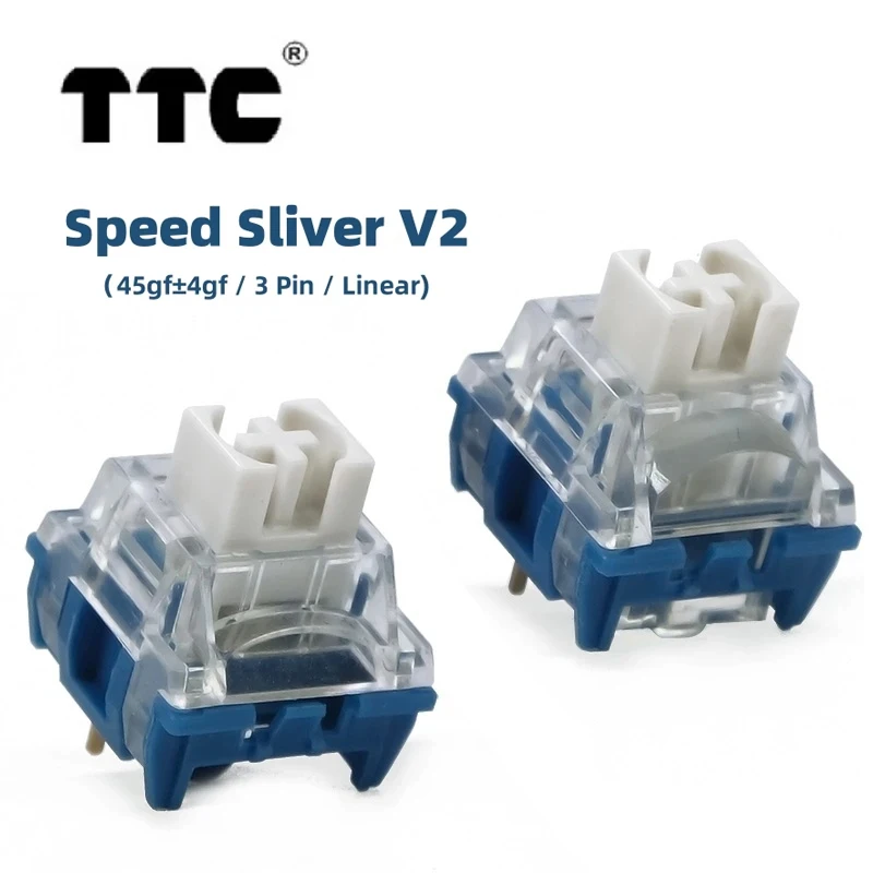 TTC Kecepatan Perak V2 DIY Kus - Gaming Keyboard No Rgb ulasan dan harga