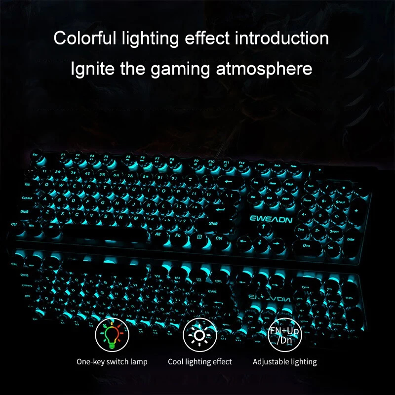 Set Keyboard dan Mouse Retro P - Gaming Keyboard No Rgb ulasan dan harga