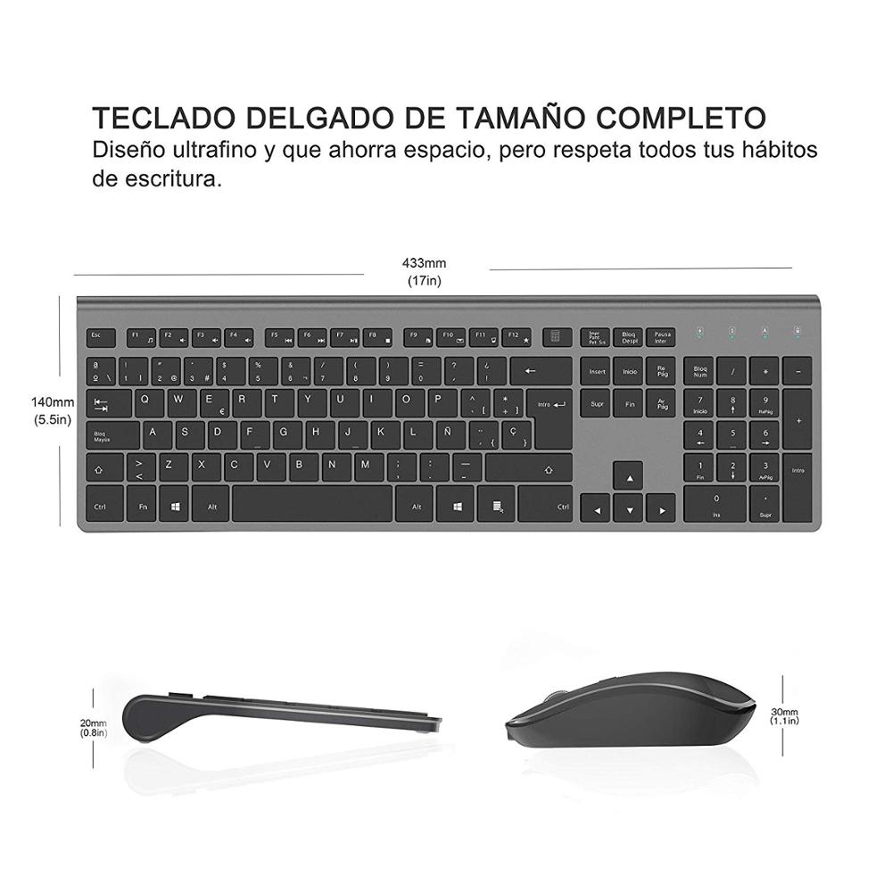 Set Keyboard dan Mouse nirkabe - Gaming Keyboard And Mouse Combo Wireless ulasan dan harga