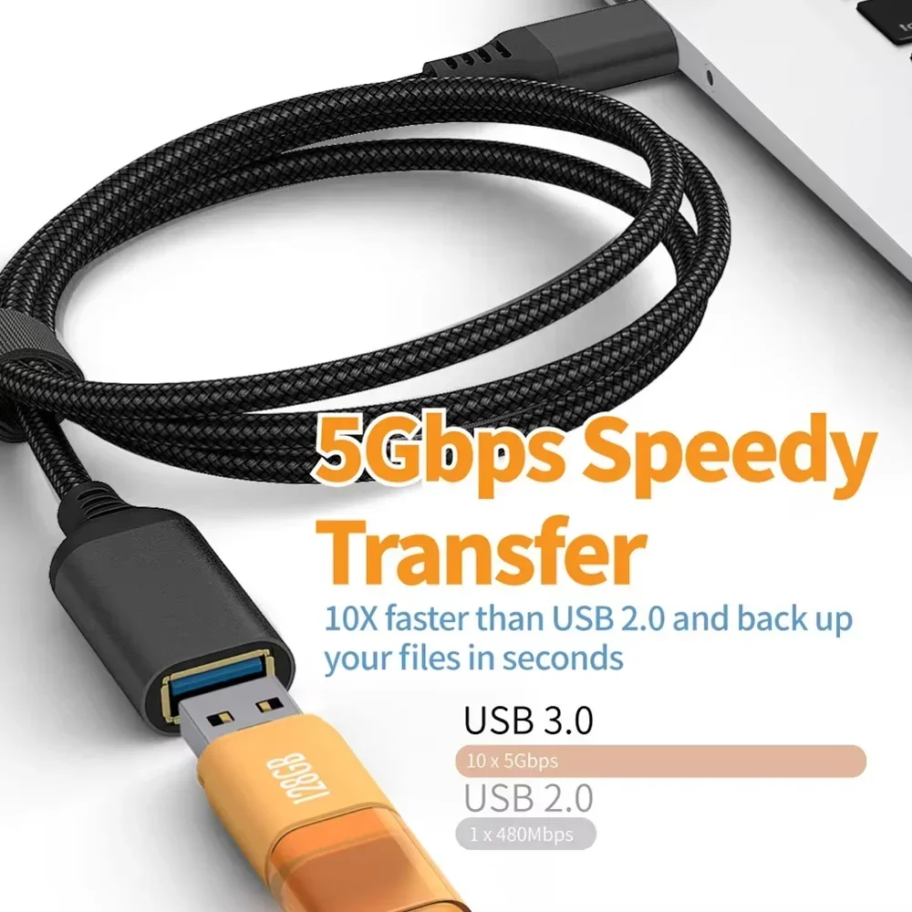 Kabel Data Transmisi Kecepatan - Coiled Usb Cable ulasan dan harga
