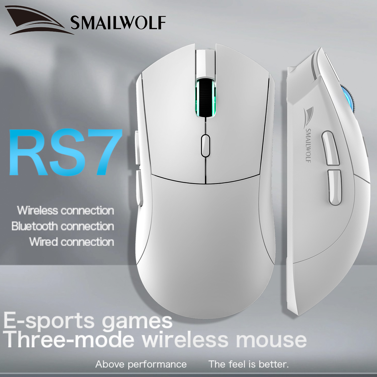 SMAILWOLF RS7 Mouse Gaming Nir - Logitech Mouse G203 ulasan dan harga