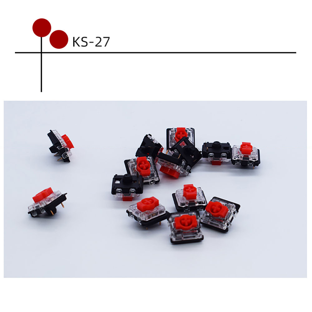 Sakelar Profil Rendah Gateron  - Gaming Keyboard Tester ulasan dan harga