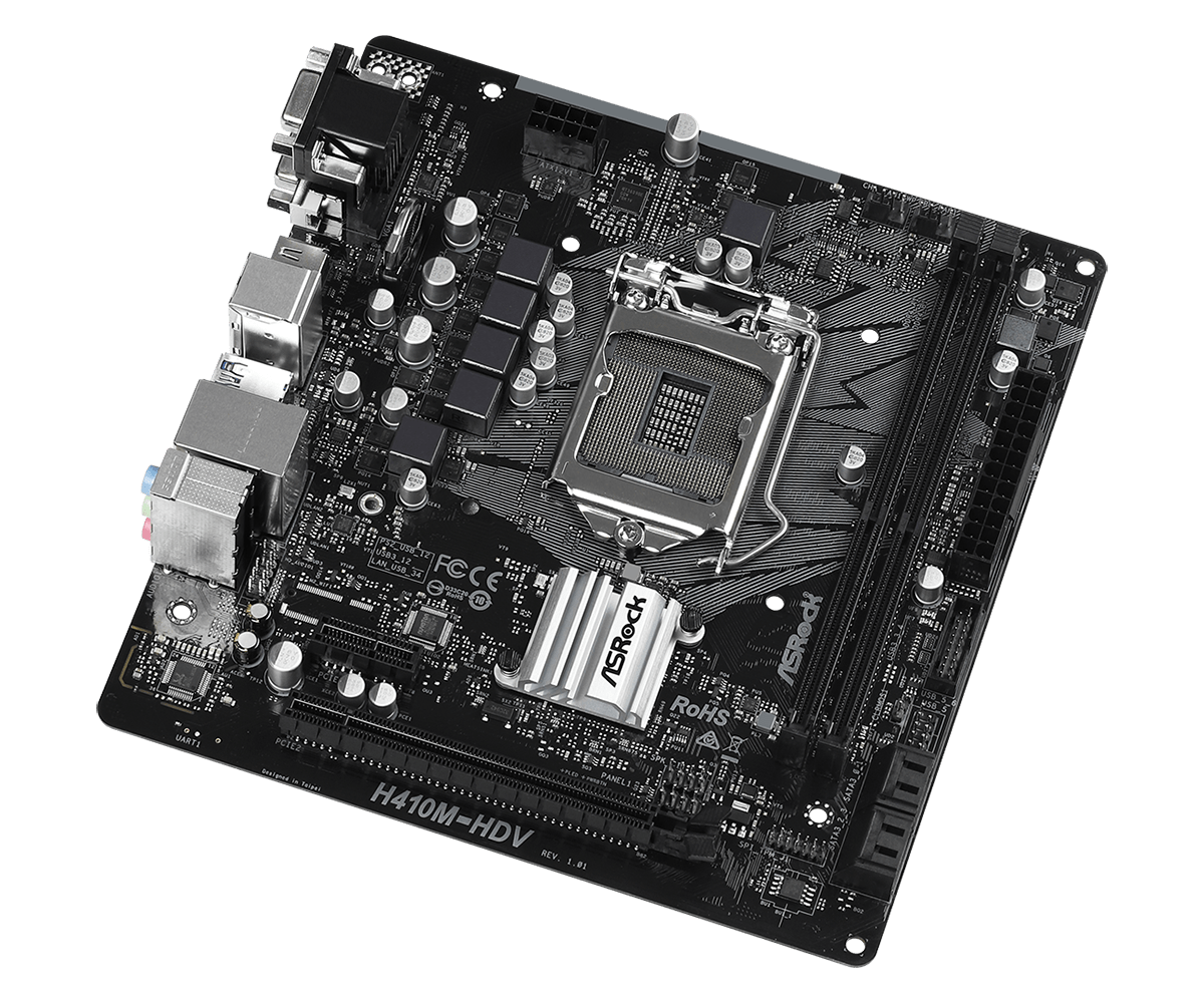 Motherboard ASROCK H410M-HDV I - Intel Cpu Core I5 ulasan dan harga