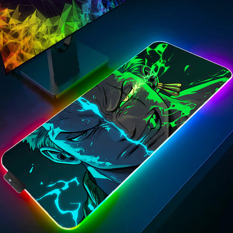 ONE PIECE Zoro Mouse Pad RGB A - Gaming Keyboard No Rgb ulasan dan harga