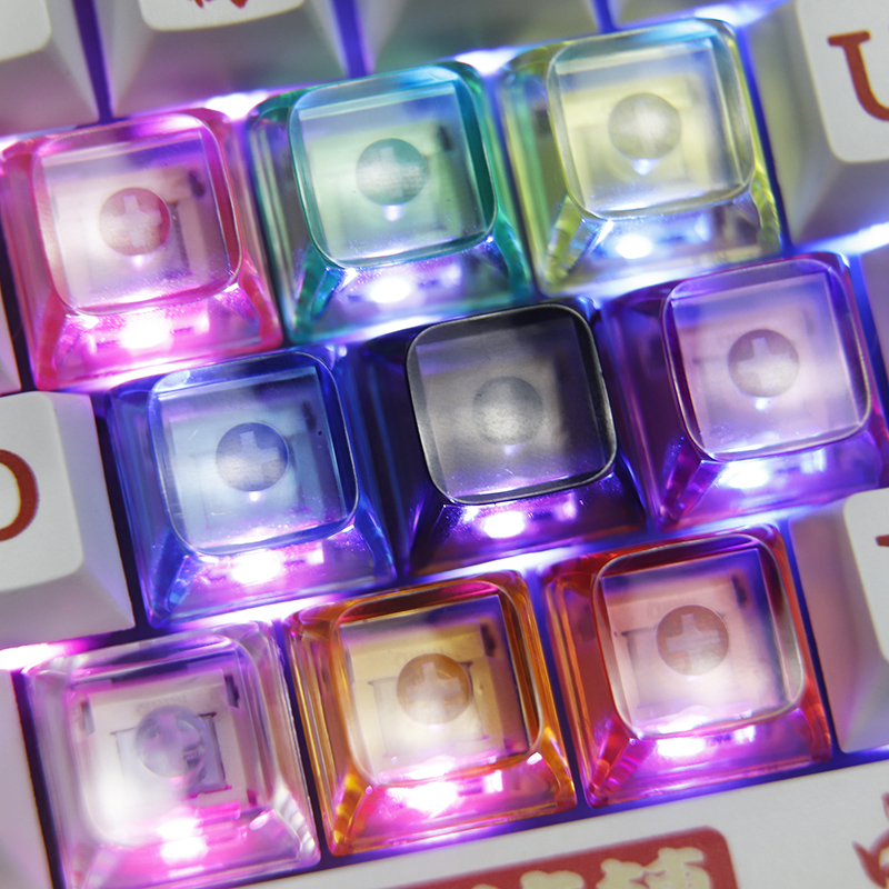 XDA Keycap PC kristal Keyboard - Gaming Keyboard Tester ulasan dan harga