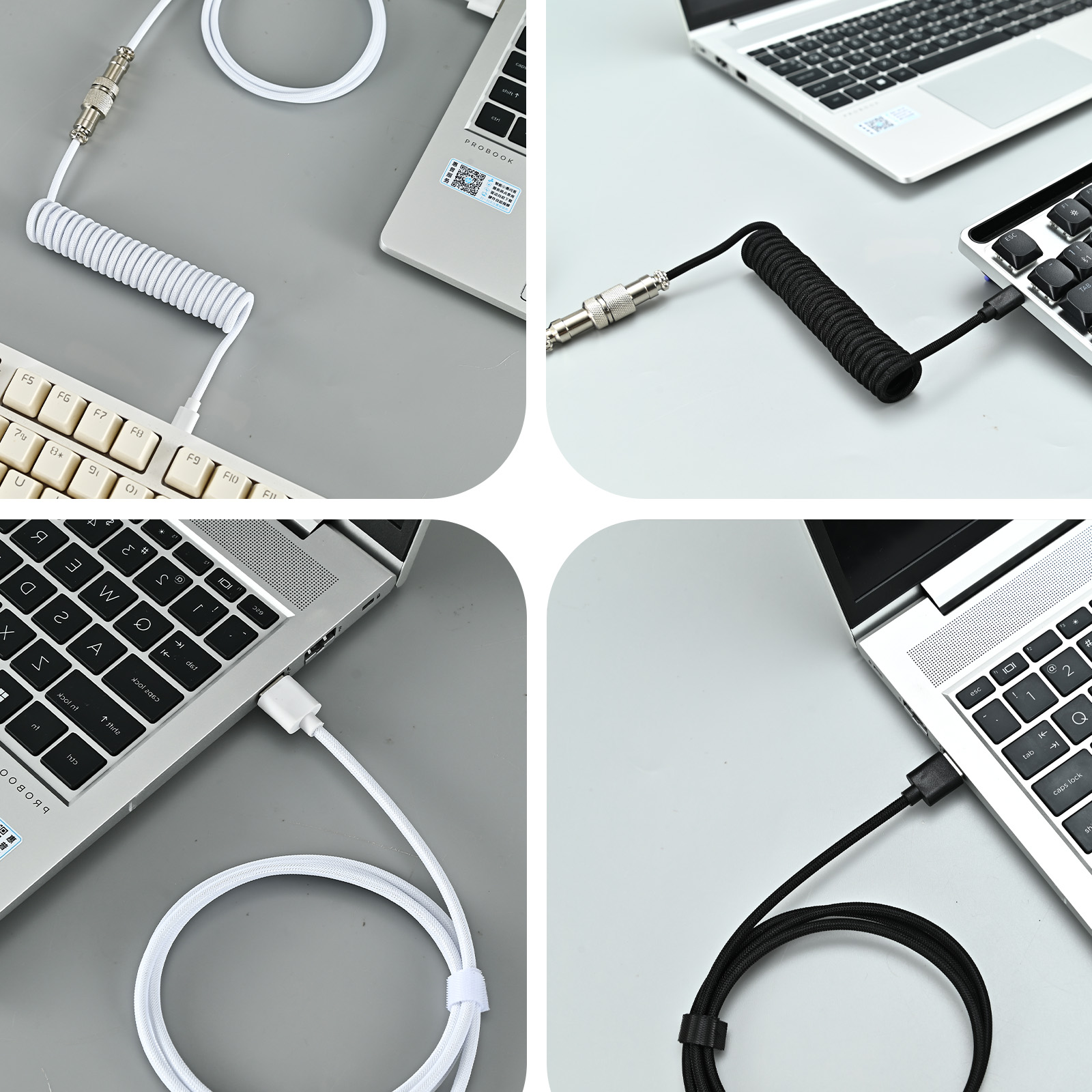 Kabel Mekanis USB Tipe C untuk - Coiled Usb Cable ulasan dan harga