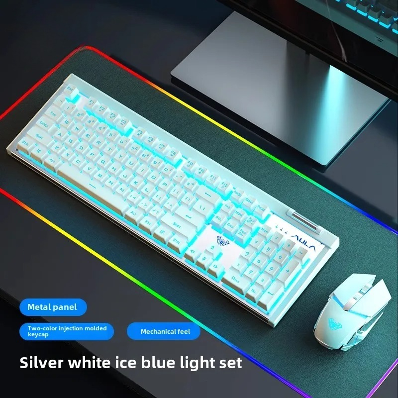 Aksesori dengan 1600 DPI untuk - Gaming Keyboard Mouse Set ulasan dan harga