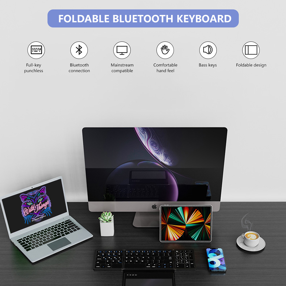 Keyboard Bluetooth dapat dilip - Gaming Keyboard Budget ulasan dan harga
