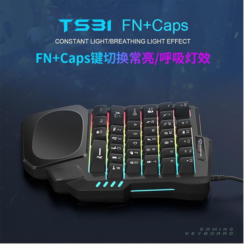 Keyboard satu tangan K5 Gungod - Gaming Keyboard Ebay ulasan dan harga