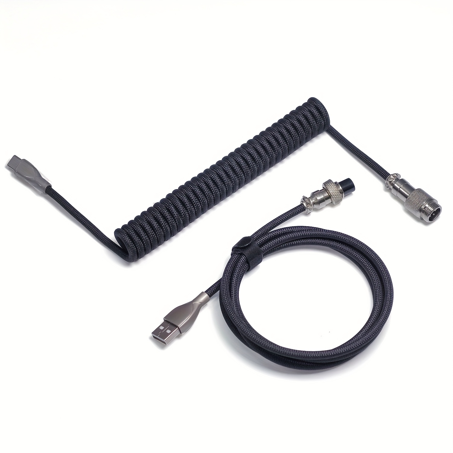 Kabel Melingkar Keyboard Mekan - Coiled Usb Cable ulasan dan harga