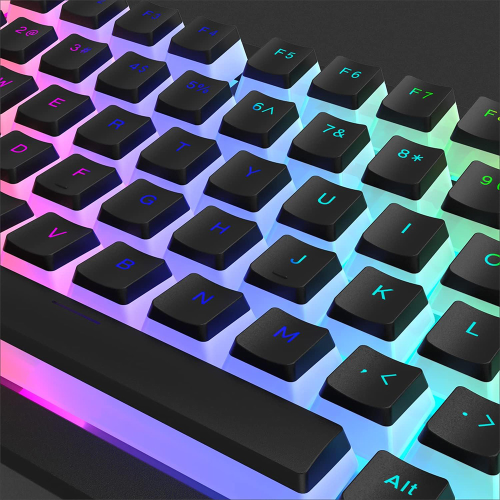129 Tombol Puding Tombol PBT D - Gaming Keyboard No Rgb ulasan dan harga
