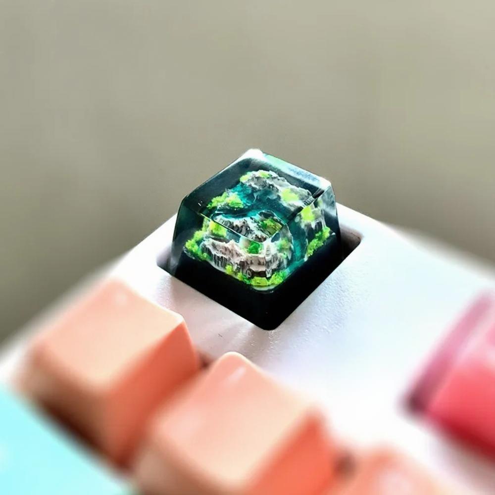 Keycap Gunung dan Laut Resin A - Gaming Keyboard No Rgb ulasan dan harga