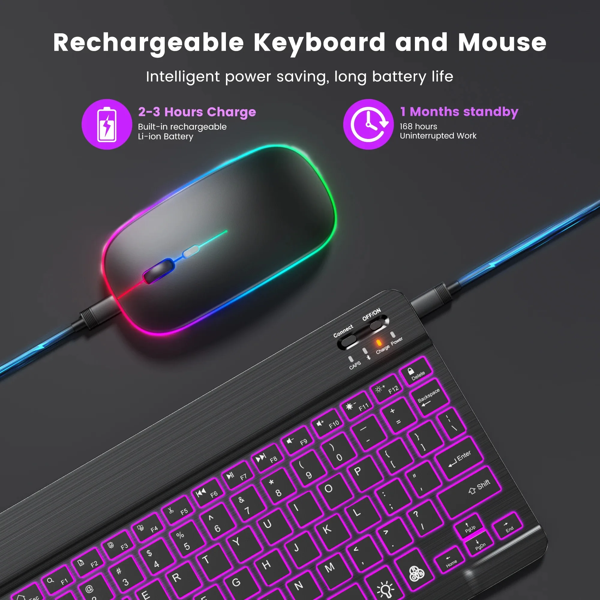 Keyboard Nirkabel Bluetooth RG - Gaming Keyboard Budget ulasan dan harga