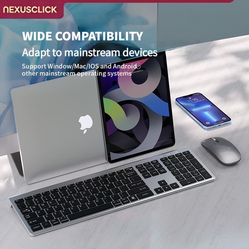 NexusClick 104 Keys Wireless T - Gaming Keyboard And Mouse Combo Wireless ulasan dan harga