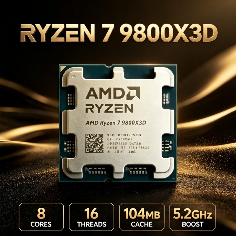 CPU Desktop Gaming AM5 AMD Ryz - Amd Cpu Ryzen 7 ulasan dan harga