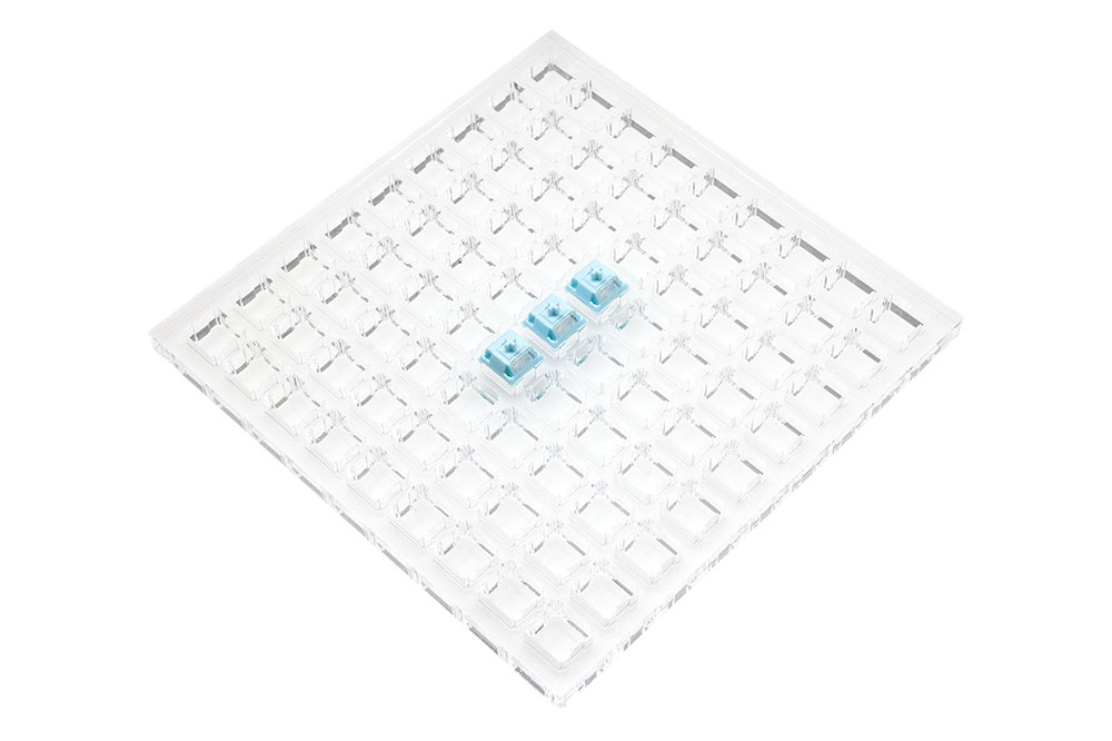 Penguji Sakelar Akrilik 9X9 Pe - Gaming Keyboard Tester ulasan dan harga