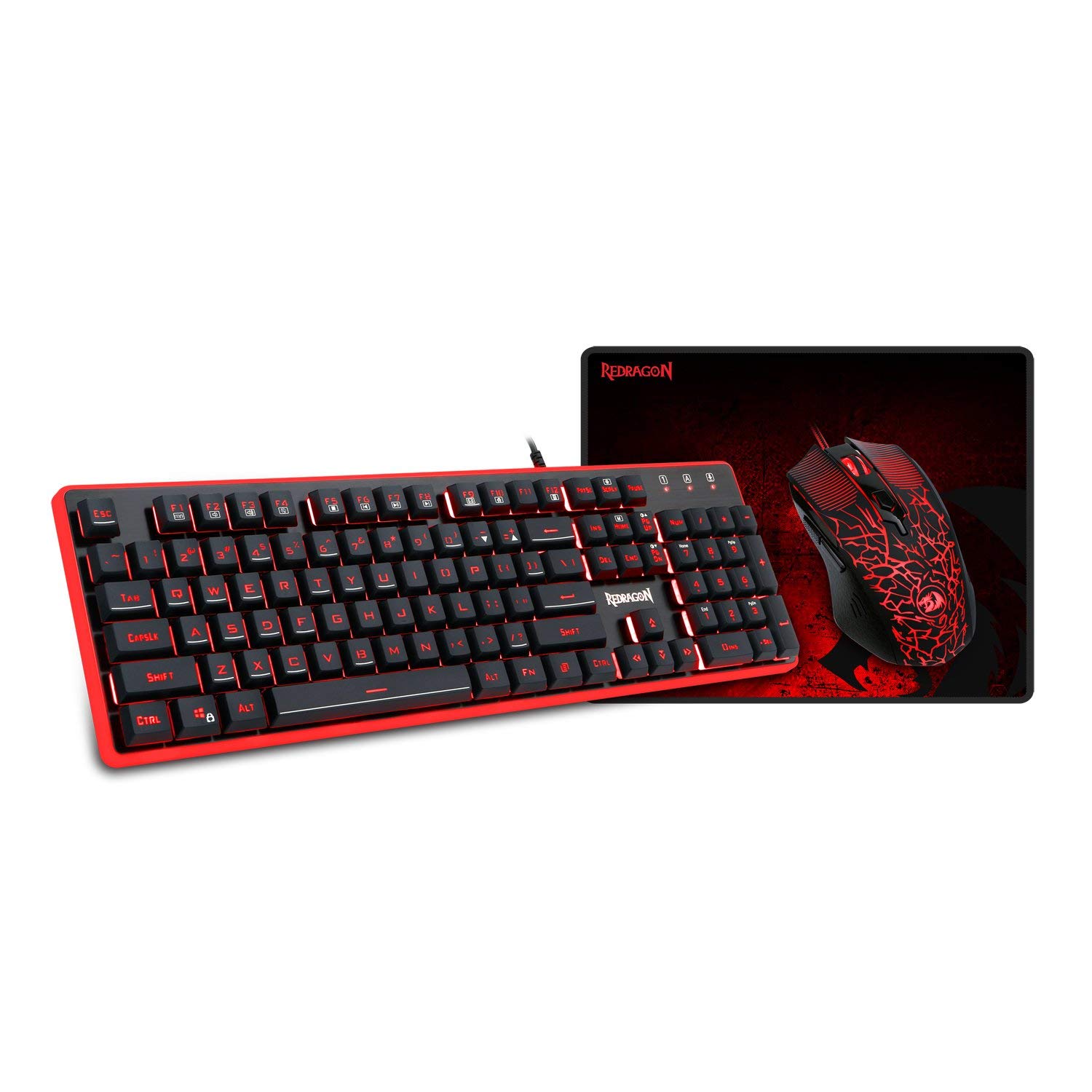Redragon S107 RGB Gaming Keybo - Gaming Keyboard No Rgb ulasan dan harga