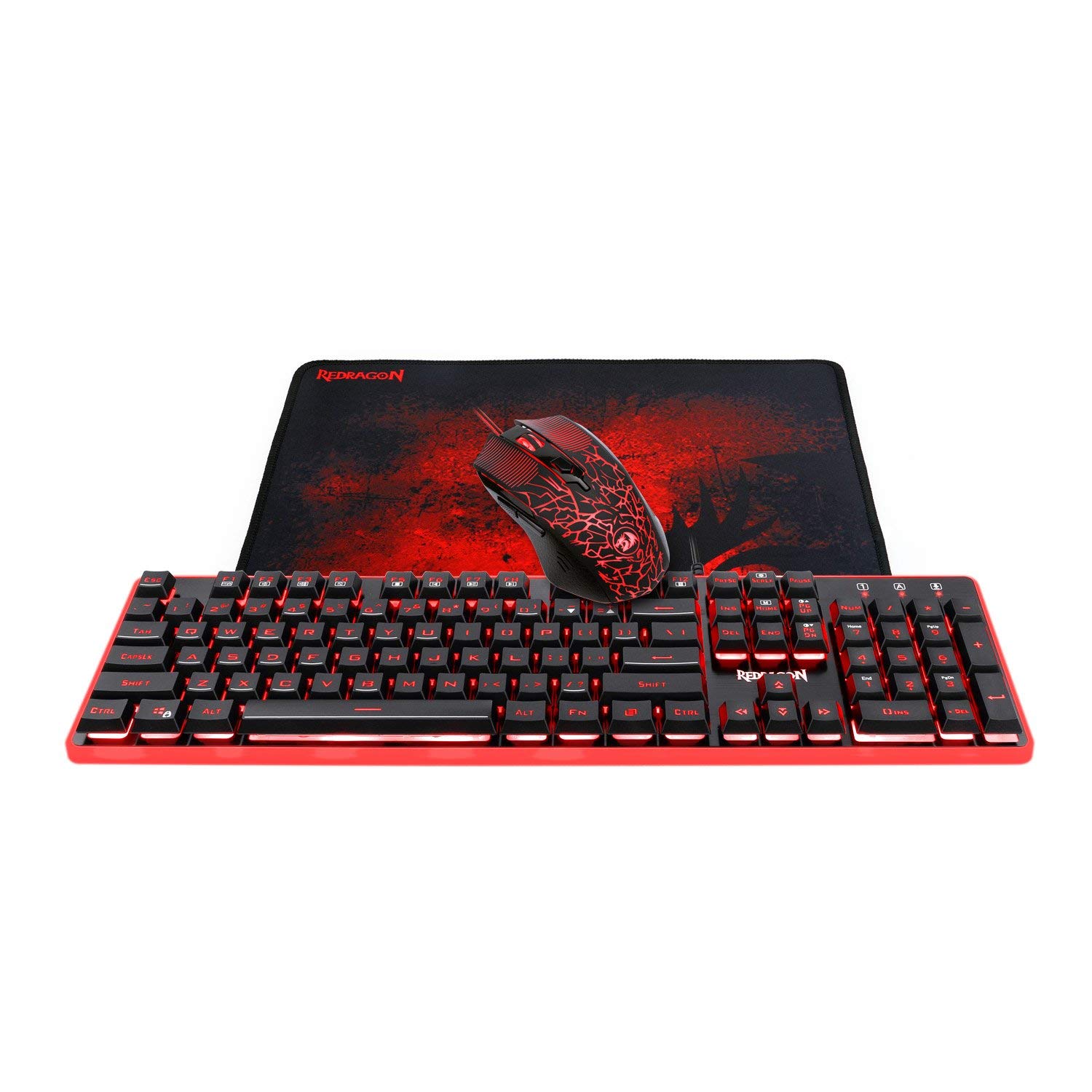 Redragon S107 RGB Gaming Keybo - Gaming Keyboard No Rgb ulasan dan harga