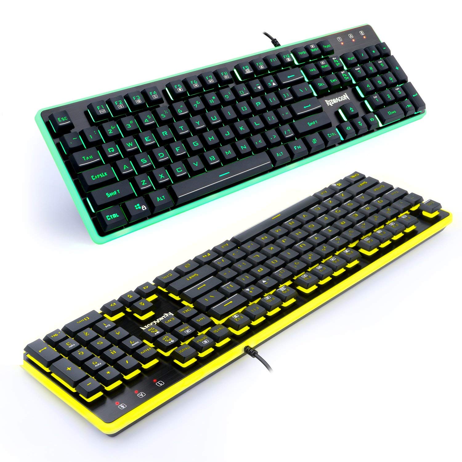 Redragon S107 RGB Gaming Keybo - Gaming Keyboard No Rgb ulasan dan harga